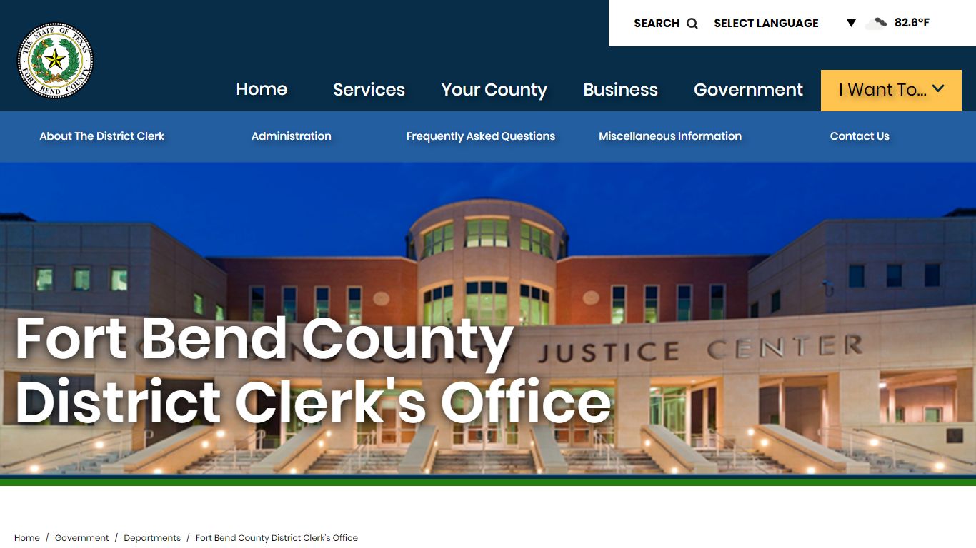 Fort Bend County District Clerk's Office